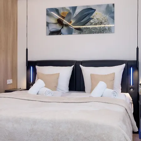- Meerblick, Terrasse, Sauna, Fitness - Silbermoewe Lejlighed Sassnitz