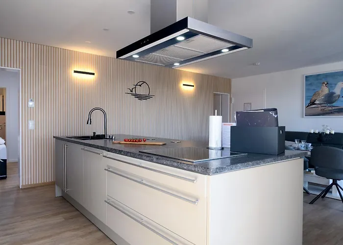 Silbermoewe - Meerblick,terrasse, Sauna, Fitness Appartement Sassnitz